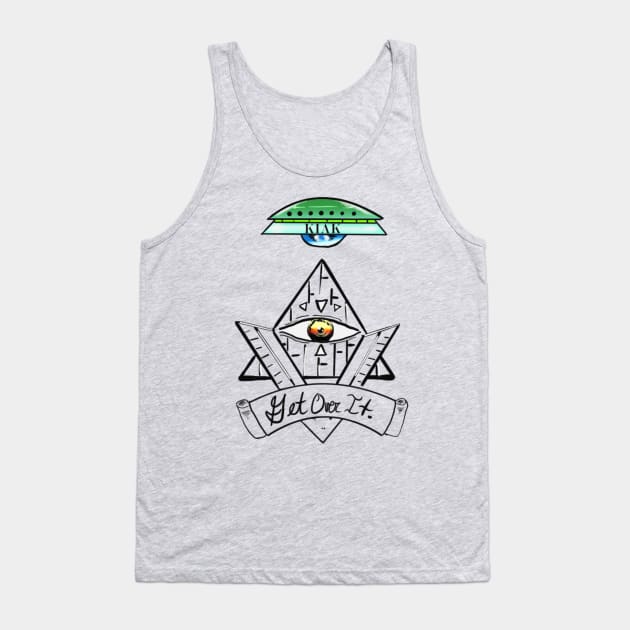 Con-spiracy Theories-Get Over It by KIAK Tank Top by JazTheRAFL